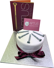 Aptus 30 years cake